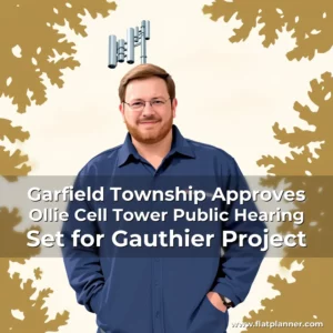 Read more about the article Garfield Township Approves Ollie  Cell Tower  Public Hearing Set for Gauthier Project