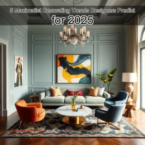 Read more about the article 5 Maximalist Decorating Trends Designers Predict for 2025