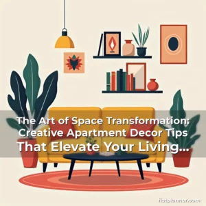 Read more about the article The Art of Space Transformation: Creative Apartment Decor Tips That Elevate Your Living Environment