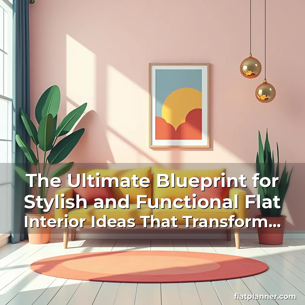 Read more about the article The Ultimate Blueprint for Stylish and Functional Flat Interior Ideas That Transform Your Space