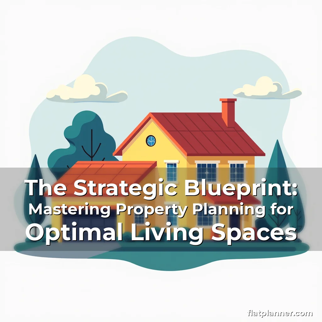 Read more about the article The Strategic Blueprint: Mastering Property Planning for Optimal Living Spaces