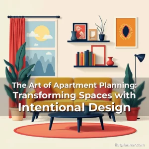Artistic representation for The Art of Apartment Planning: Transforming Spaces with Intentional Design